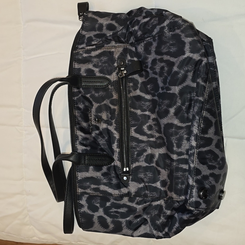 MK leopard tote